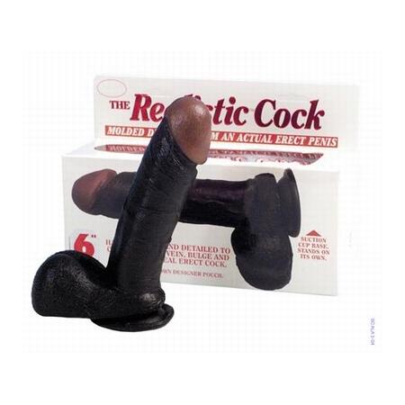 18 cm lange realistische black cock