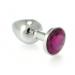 Buttplug Met Kristal Klein Rood