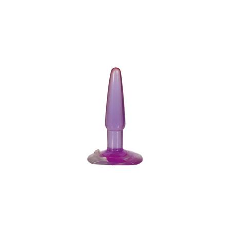Crystal Jellies Small Anal Plug Purple