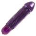 Glass Vibrator Peace Purple
